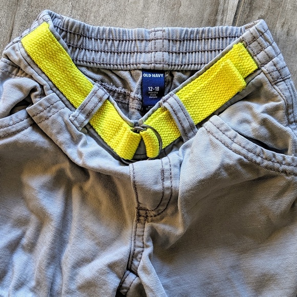 Old Navy Light Gray Baby Shorts - Picture 2 of 3